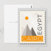 Caïro Egypte Briefkaart (Voorkant / Achterkant)