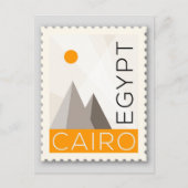 Caïro Egypte Briefkaart (Voorkant)