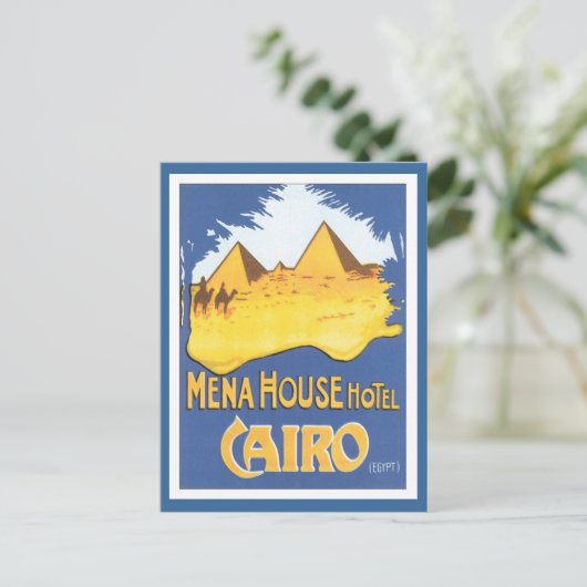 Caïro Egypte Briefkaart (Staand voorkant)