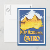  Caïro Egypte Briefkaart (Voorkant / Achterkant)