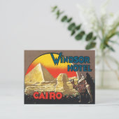 Caïro Egypte Briefkaart (Staand voorkant)