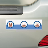 Caïro, Egypte Bumpersticker (Op auto)
