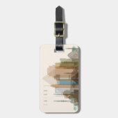 Caïro, Egypte | City Skyline Bagagelabel (Voorkant verticaal)