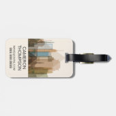 Caïro, Egypte | City Skyline Bagagelabel (Achterkant horizontaal)