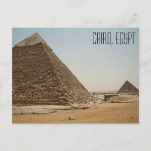 Caïro, Egypte De Grote Piramiden Briefkaart
