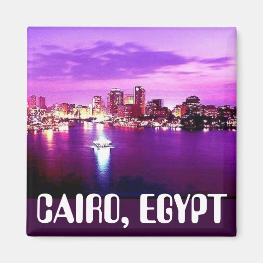 CAÏRO, EGYPTE - Gepersonaliseerd Magneet (Voorkant)