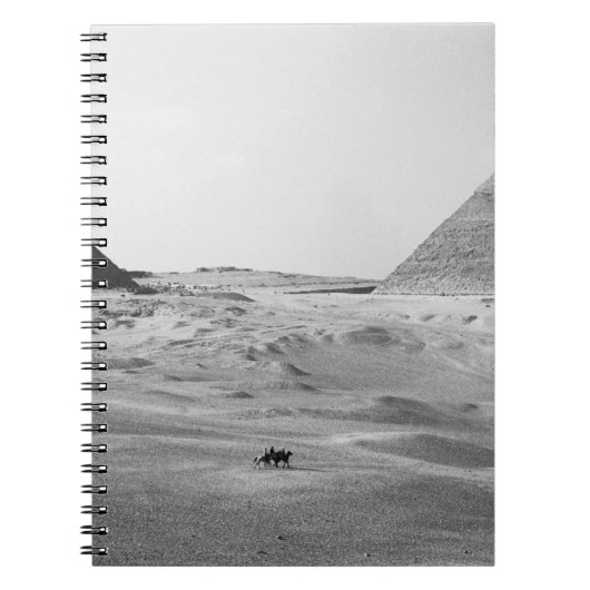 Caïro Egypte, Giza Piramides Notitieboek (Voorkant)