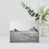 Caïro Egypte, Gizeh Piramides Briefkaart (Staand voorkant)
