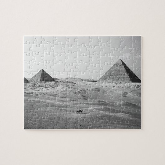 Caïro Egypte, Gizeh Piramides Legpuzzel (Horizontaal)