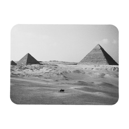 Caïro Egypte, Gizeh Piramides Magneet (Horizontaal)
