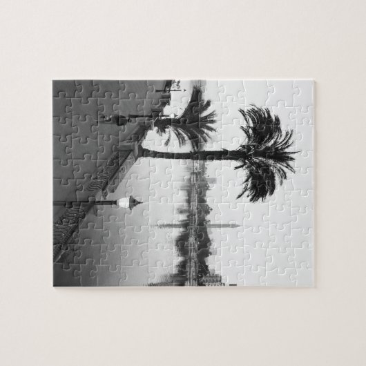 Caïro Egypte, langs de Nijlrivier Legpuzzel (Horizontaal)