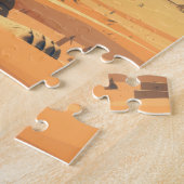 Caïro Egypte Legpuzzel Vintage Reis (Zijkant)