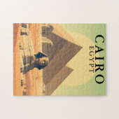 Caïro Egypte Legpuzzel Vintage Reis (Horizontaal)