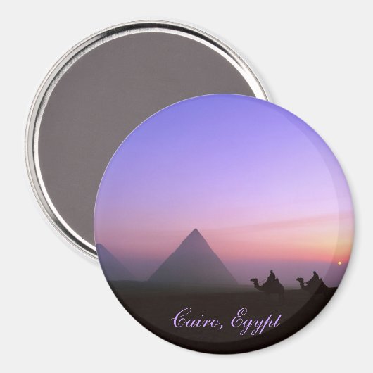 Caïro, Egypte Magneet (Voorkant / Achterkant)