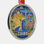 Caïro Egypte Metalen Ornament (Rechts)