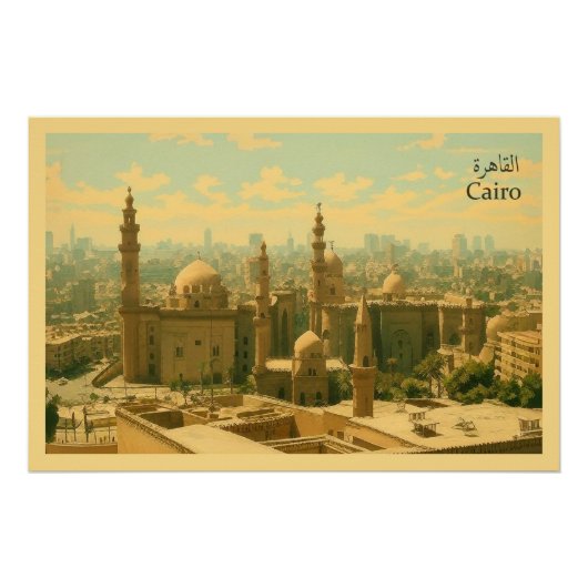 Caïro - Egypte Perfect Poster (Voorkant)
