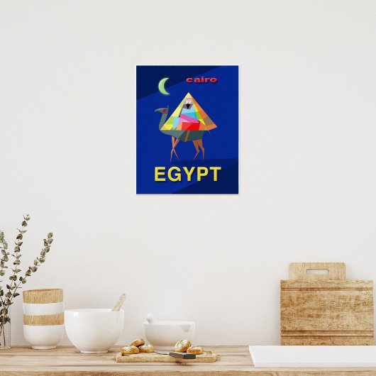 Cairo, Egypte Poster (Keuken)