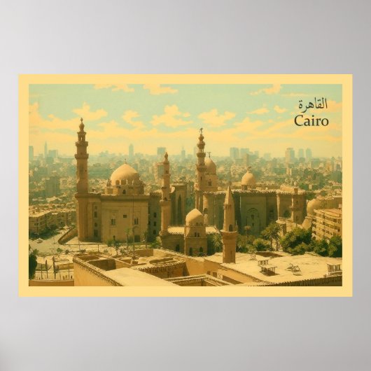 Caïro - Egypte Poster (Voorkant)