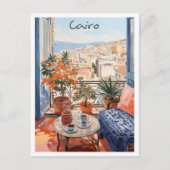 Caïro Egypte Reis Esthetiek Briefkaart (Voorkant)