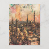 Caïro Egypte Reizen Briefkaart