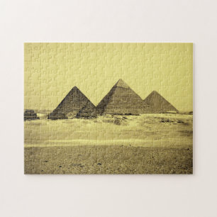 Caïro, Egyptische Pyramides - Egypte (UNESCO-puzze Legpuzzel