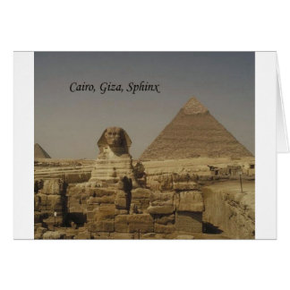Caïro, Giza, The Sphinx (St.K.)