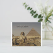 Caïro, Giza, The Sphinx (St.K.) Briefkaart (Staand voorkant)