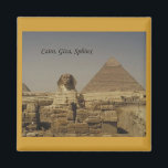 Caïro, Gizeh, De Sfinx (St.K.) Magneet<br><div class="desc">Egypte Caïro, Gizeh, de Sfinx</div>
