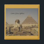 Caïro, Gizeh, De Sfinx (St.K.) Magneet<br><div class="desc">Egypte Caïro,  Gizeh,  de Sfinx</div>