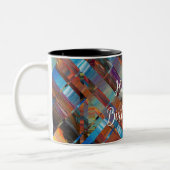 Caïro Happy Birthday Mok! Tweekleurige Koffiemok (Links)