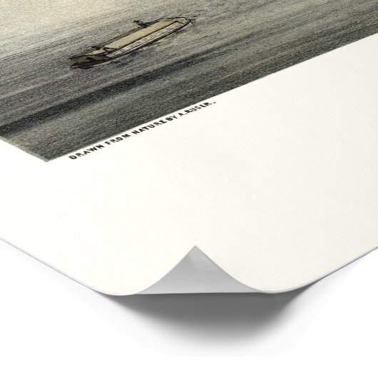 Caïro, IL Panoramic Map - 1867 Poster (Hoek)