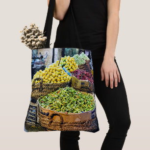 Cairo Khan el Khalili Bazaar Food Tote Bag