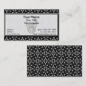 Cairo Lg White Skulls Visitekaartje (Voorkant / Achterkant)