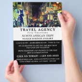 Cairo Market, Egypte, Travel Agency Adverteren Flyer (Hand)