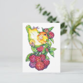 Caïro met frambozen briefkaart (Staand voorkant)