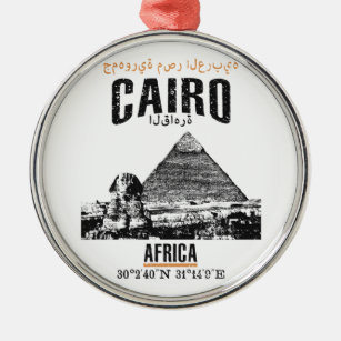 Caïro Metalen Ornament