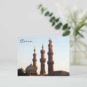 caïro - minarealen briefkaart (Staand voorkant)