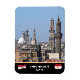 Caïro Minarets & Ancient City/Egypt Magnet Magneet