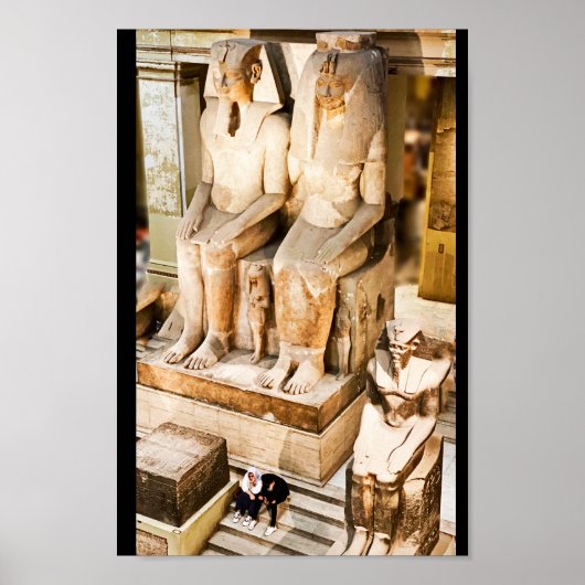 Cairo Museum of Egyptian Antiquities Poster (Voorkant)