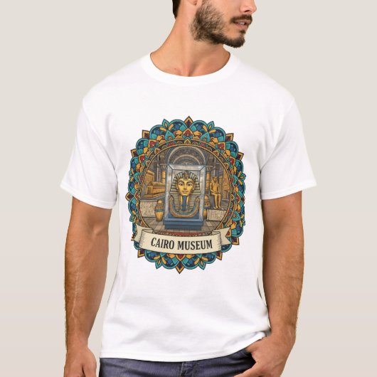 CAIRO MUSEUM T-SHIRT (Voorkant)