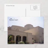 cairo opera house briefkaart (Voorkant / Achterkant)