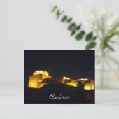 cairo opera nacht briefkaart (Staand voorkant)