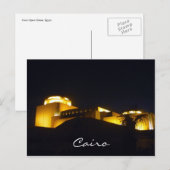 cairo opera nacht briefkaart (Voorkant / Achterkant)