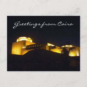 Caïro operanacht groeten briefkaart