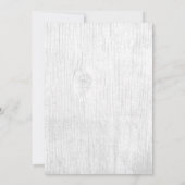 Caïro Red Rose Thorn Lijst Baby shower Kaart (Achterkant)