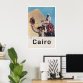 Caïro Reisposter Egyptische Kunst Egypte Print (Thuiskantoor)