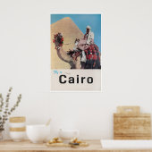 Caïro Reisposter Egyptische Kunst Egypte Print (Keuken)