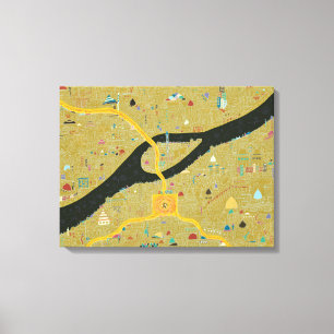 Caïro Revolutie - Canvas Afdruk