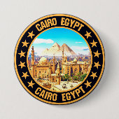 Caïro Ronde Button 7,6 Cm (Voorkant)