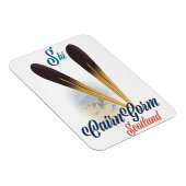Caïro Scotland Ski poster Magneet (Rechterzijde)